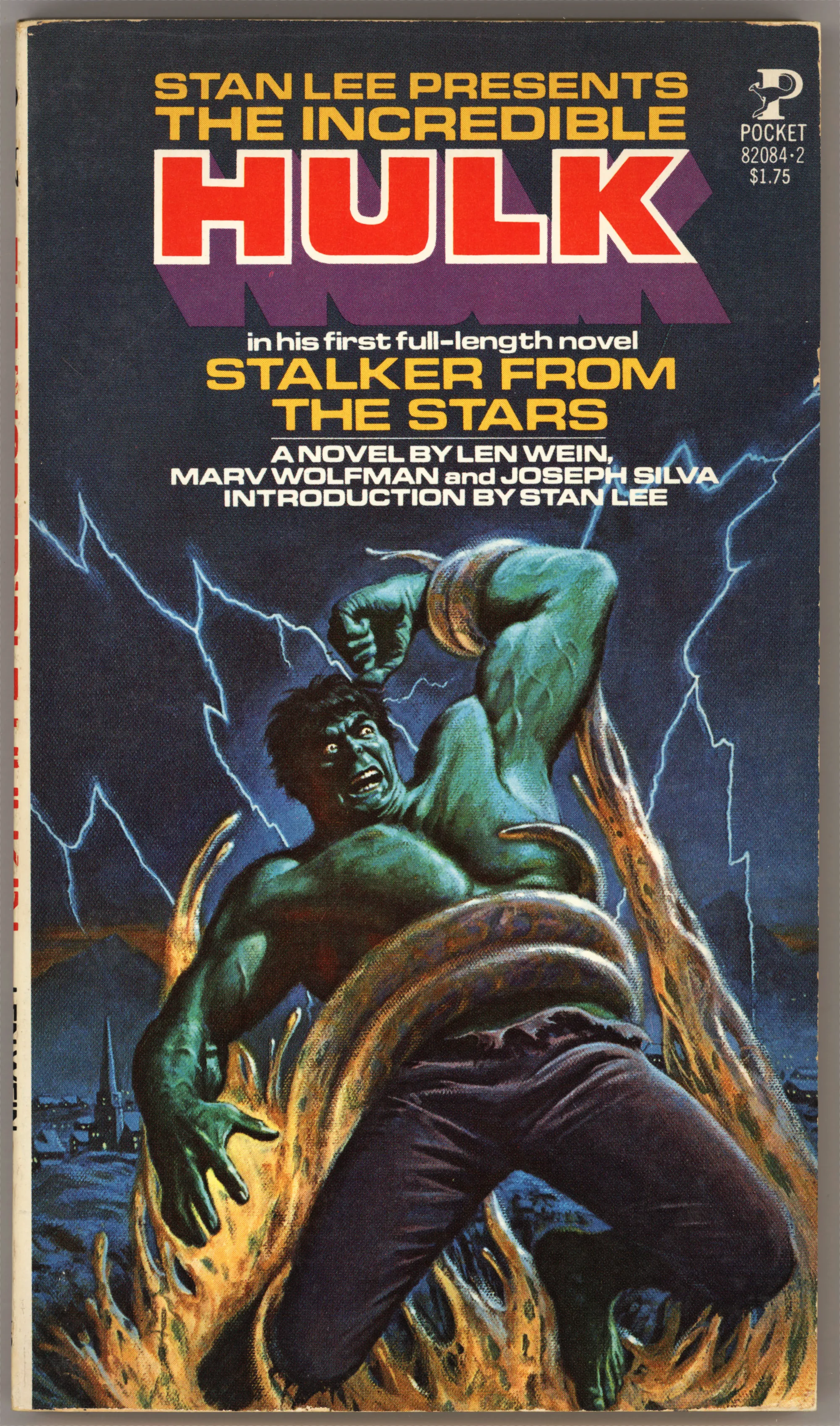Incredible Hulk: Stalker From The Stars - Paperback (1978)