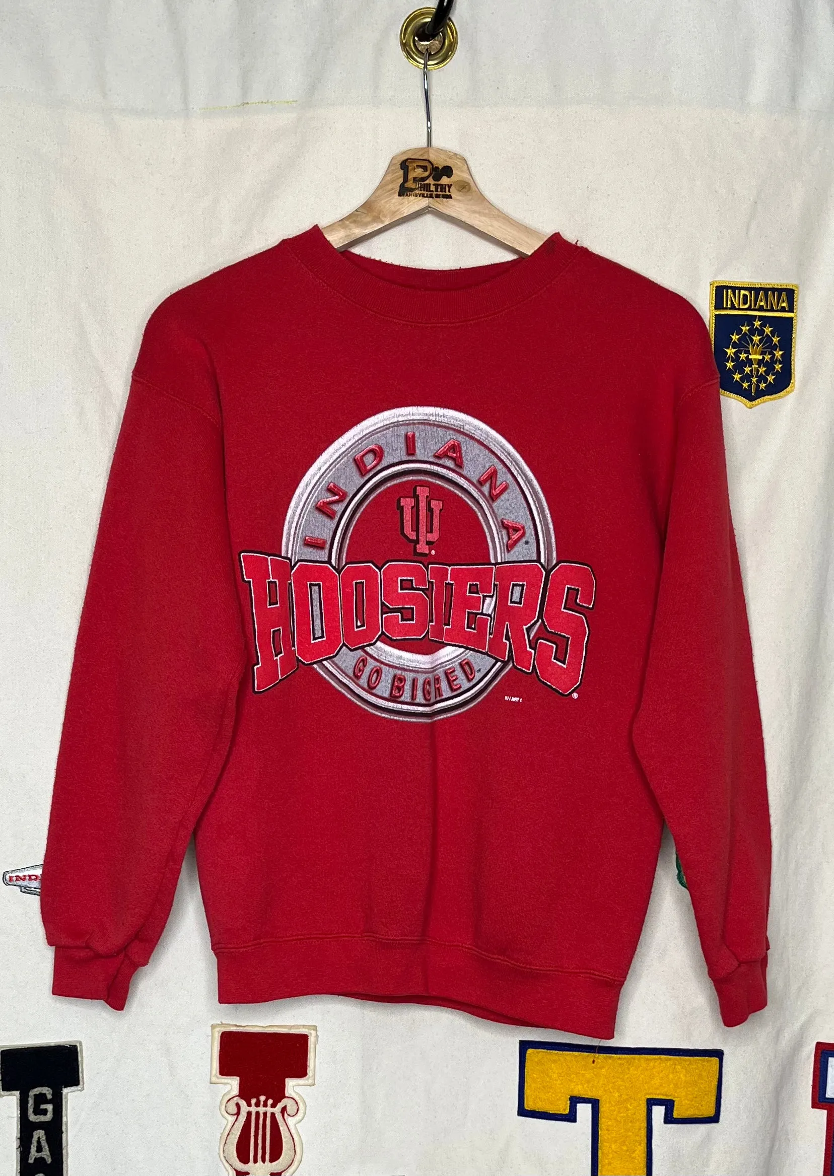 Indiana University Hoosiers Crewneck: YL/S