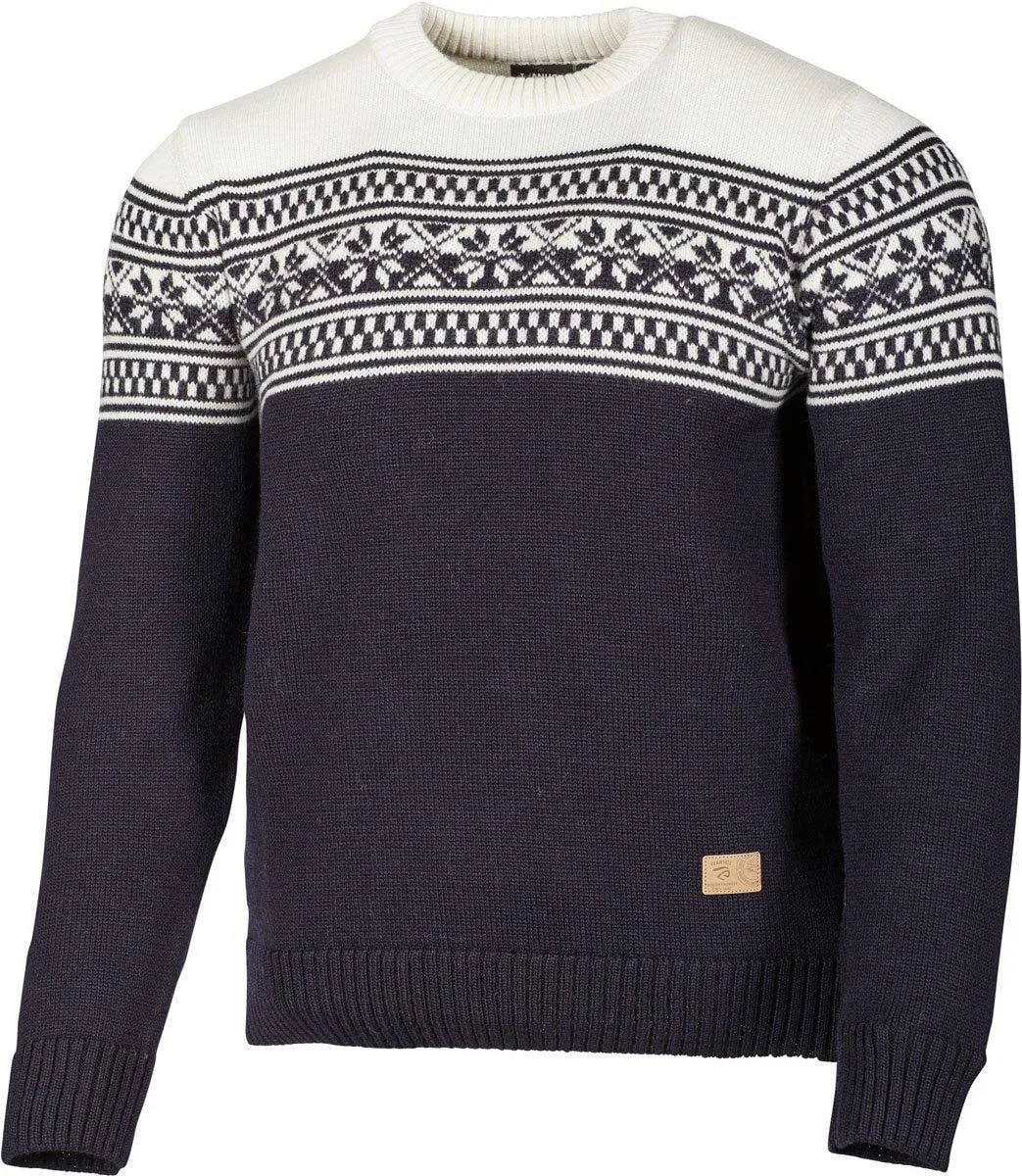 Ivanhoe Men&#x27;s Vidar Crewneck Navy | Buy Ivanhoe Men&#x27;s Vidar Crewneck Navy here | Outnorth