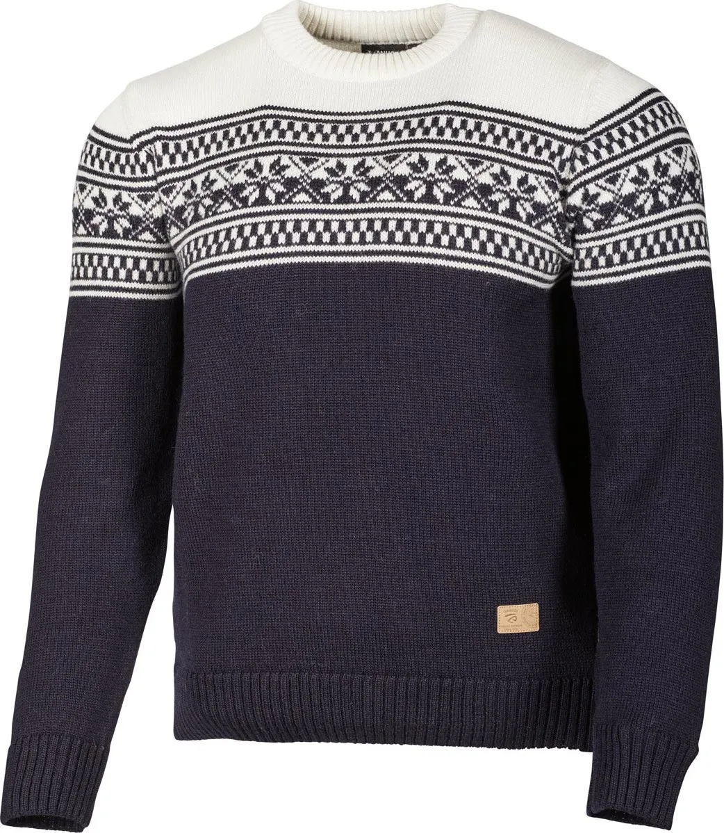 Ivanhoe Men&#x27;s Vidar Crewneck Navy | Buy Ivanhoe Men&#x27;s Vidar Crewneck Navy here | Outnorth