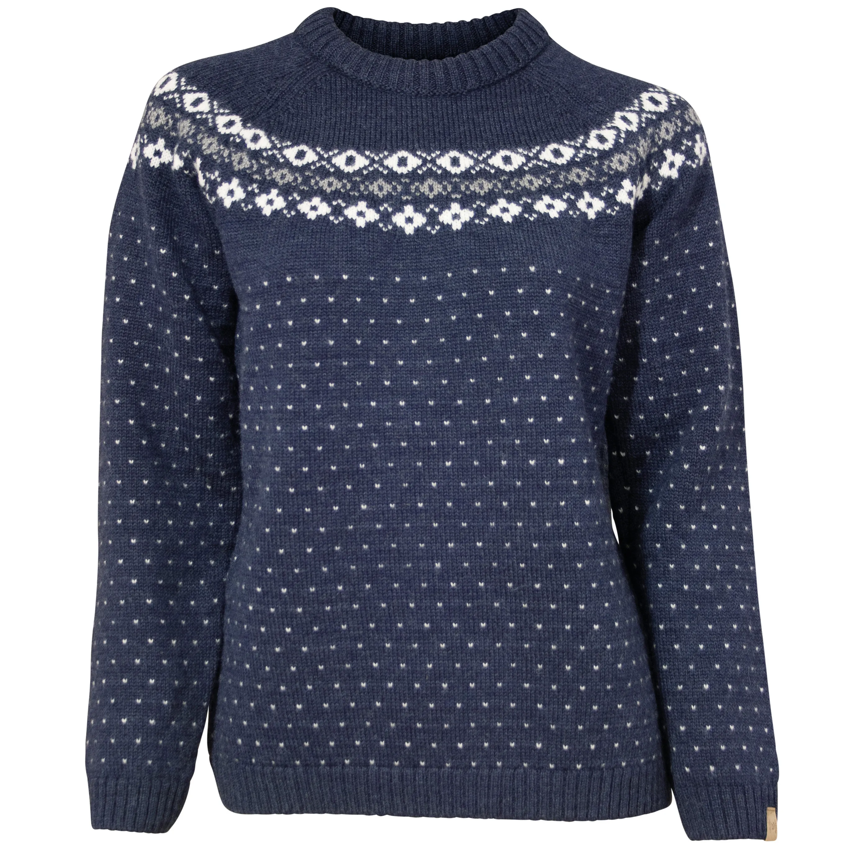 Ivanhoe Women&#x27;s Sire Crewneck Light Navy | Buy Ivanhoe Women&#x27;s Sire Crewneck Light Navy here | Outnorth