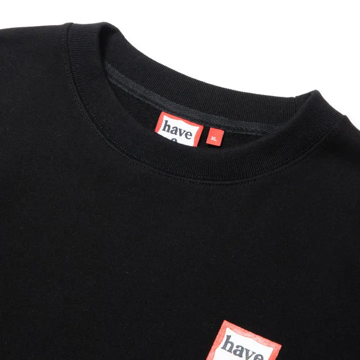 Kabuki Frame Embroidered Crewneck
