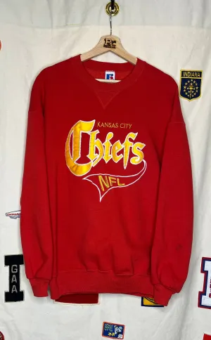 Kansas City Chiefs Russell Athletic Crewneck: XL