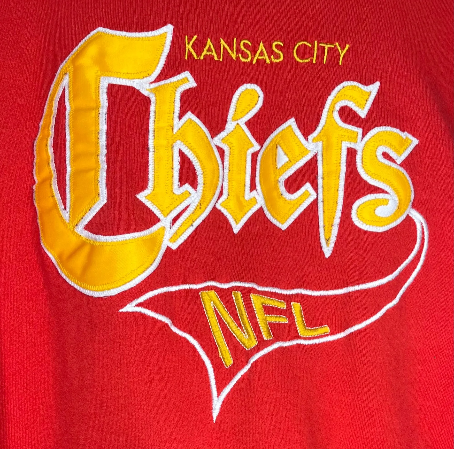 Kansas City Chiefs Russell Athletic Crewneck: XL