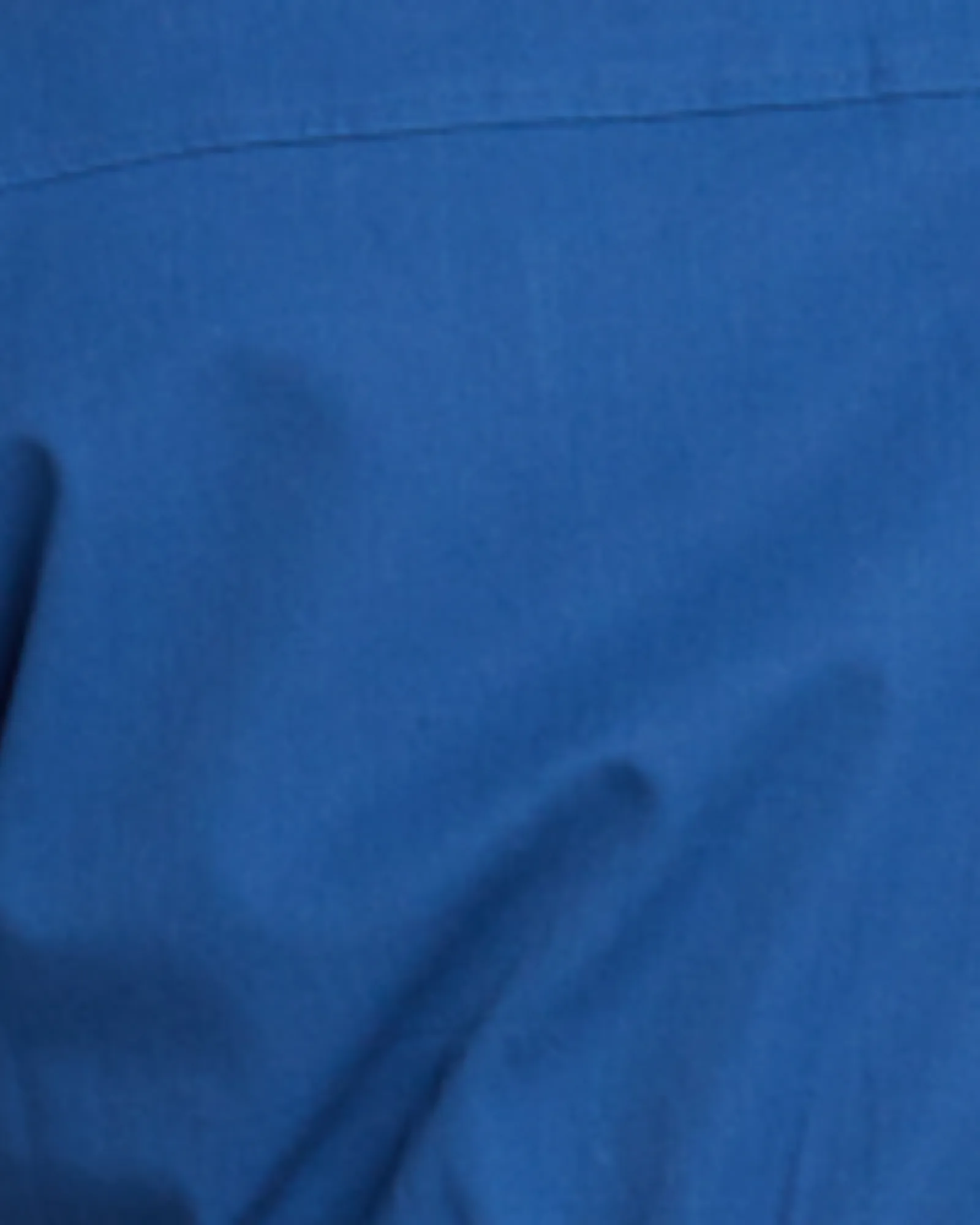Kate Stretch Cotton Twill Jumpsuit | Azure Blue