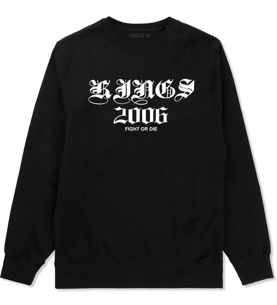 Kings 2006 Old English logo Crewneck Sweatshirt
