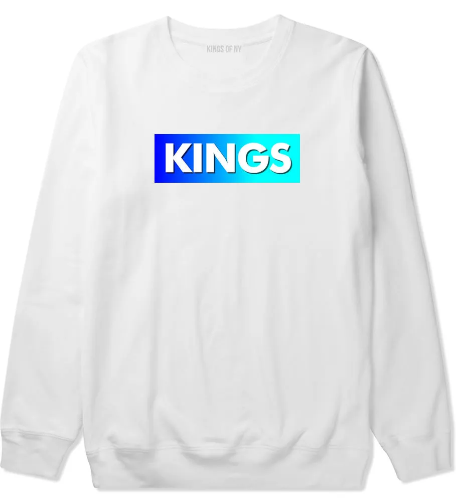 Kings Blue Gradient Crewneck Sweatshirt