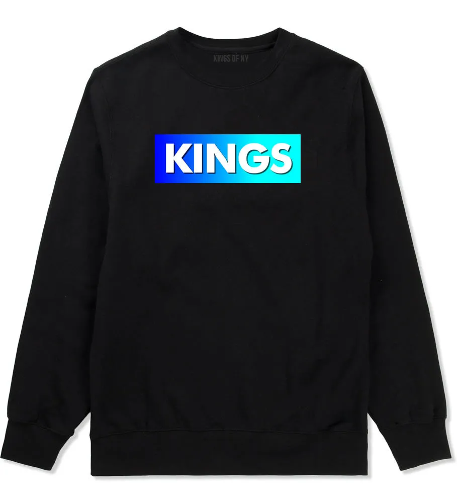 Kings Blue Gradient Crewneck Sweatshirt