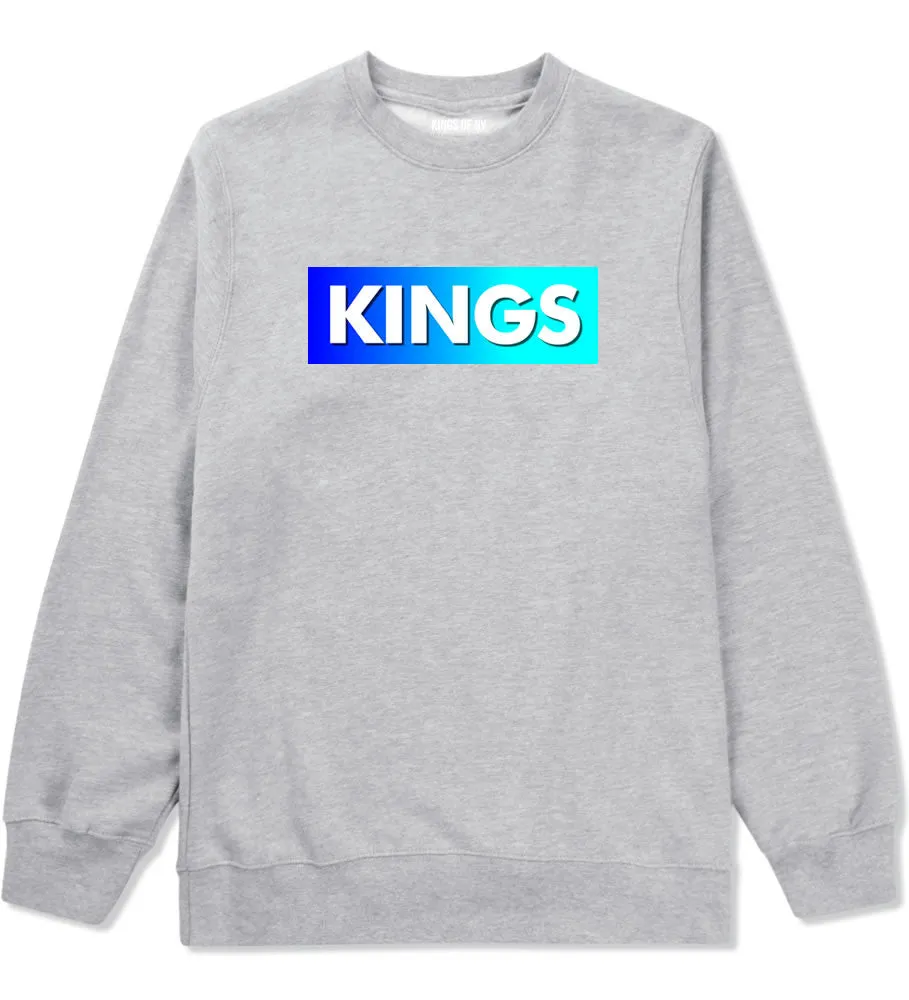Kings Blue Gradient Crewneck Sweatshirt