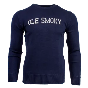 KNITTED SWEATER - NAVY