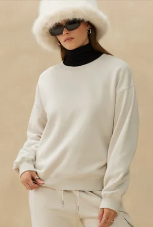 KUWALLA TEE CREW SWEATER 3.0 - CREAM