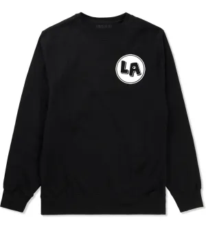 LA Circle Chest Los Angeles Crewneck Sweatshirt