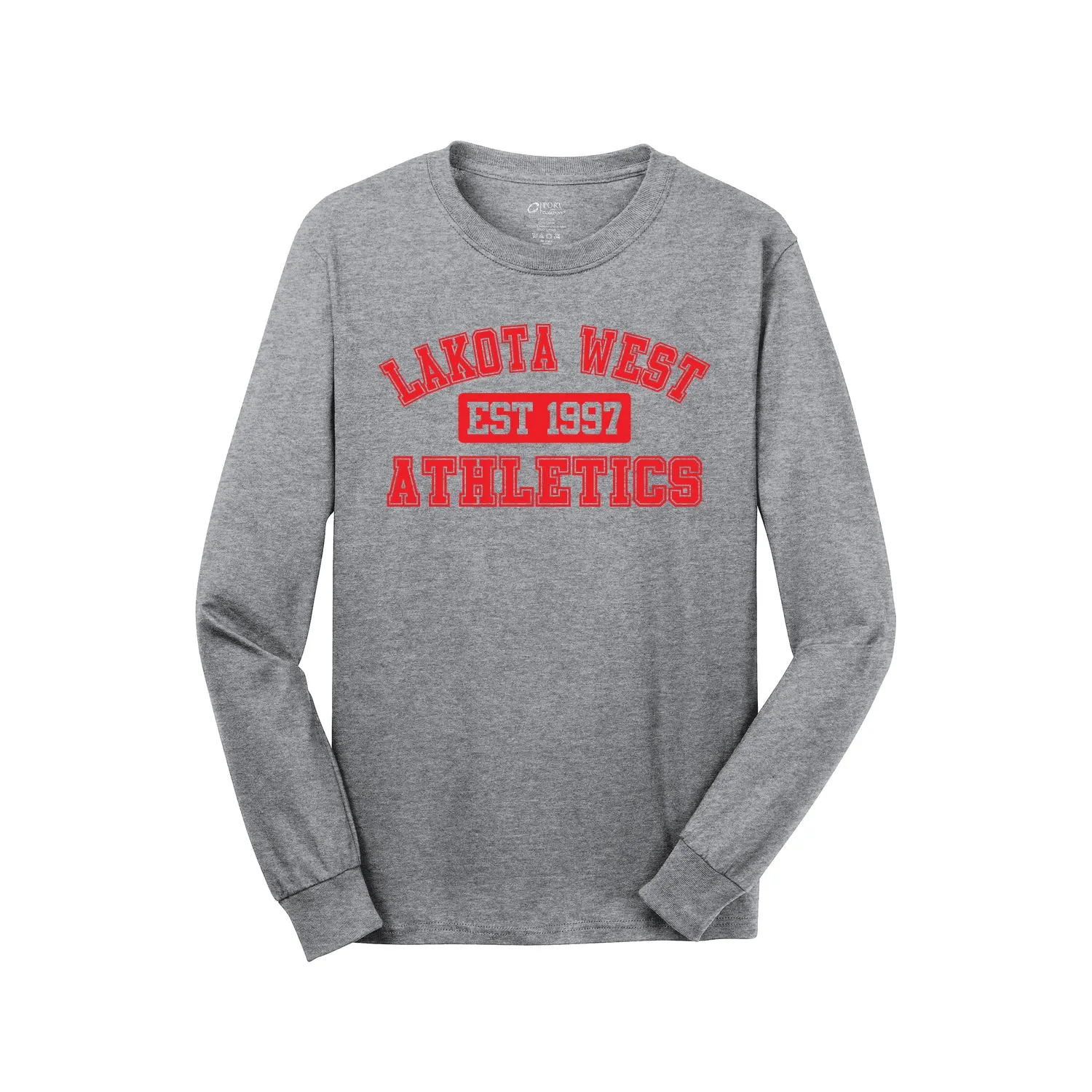 Lakota West Athletics LS Tee (Athletic Heather)