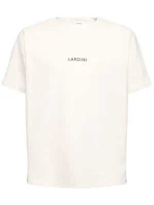 Lardini   Cotton crewneck t-shirt 