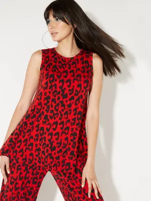 Leopard-Print Tunic Top - NY&C Style System