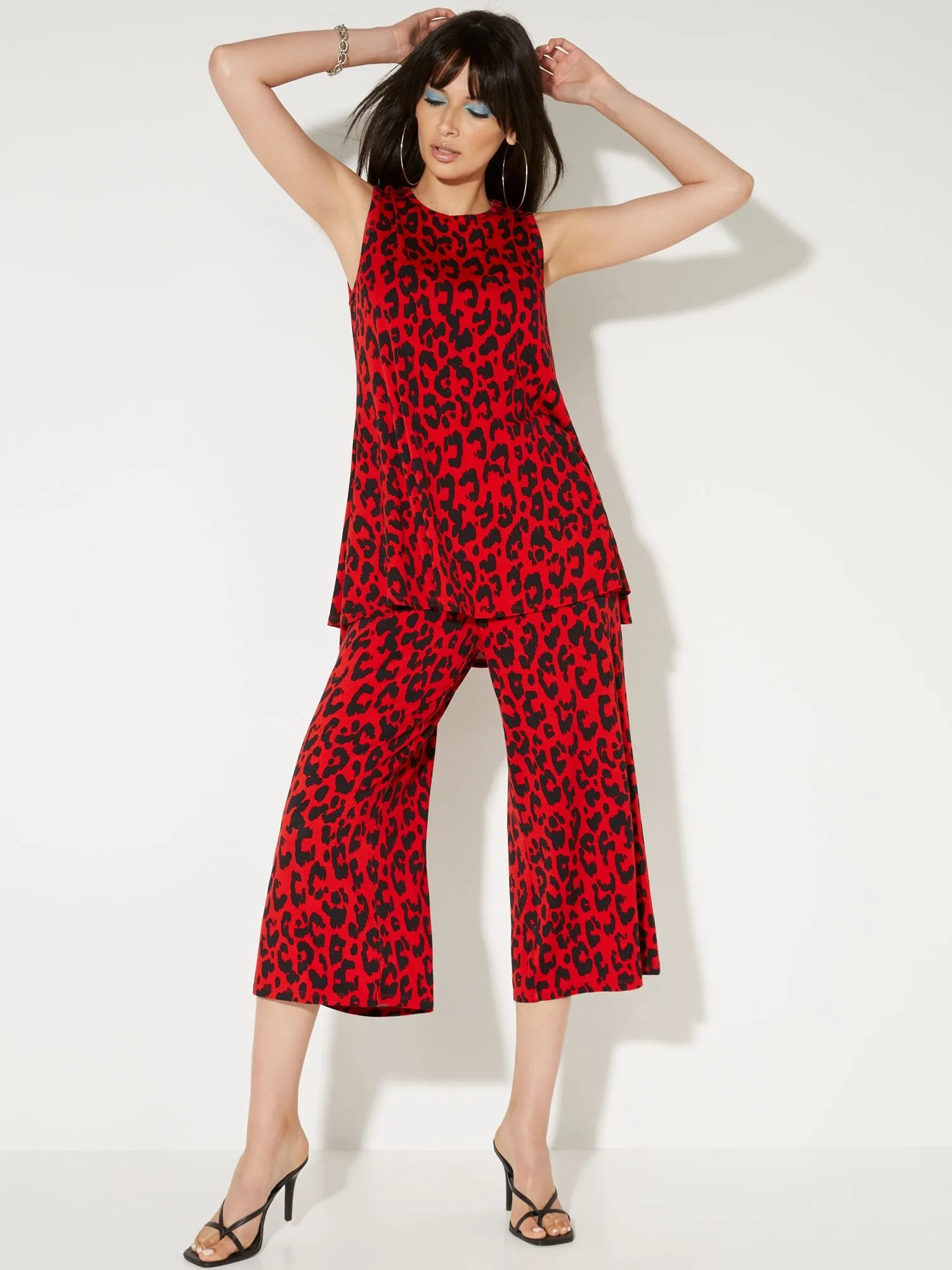 Leopard-Print Tunic Top - NY&C Style System