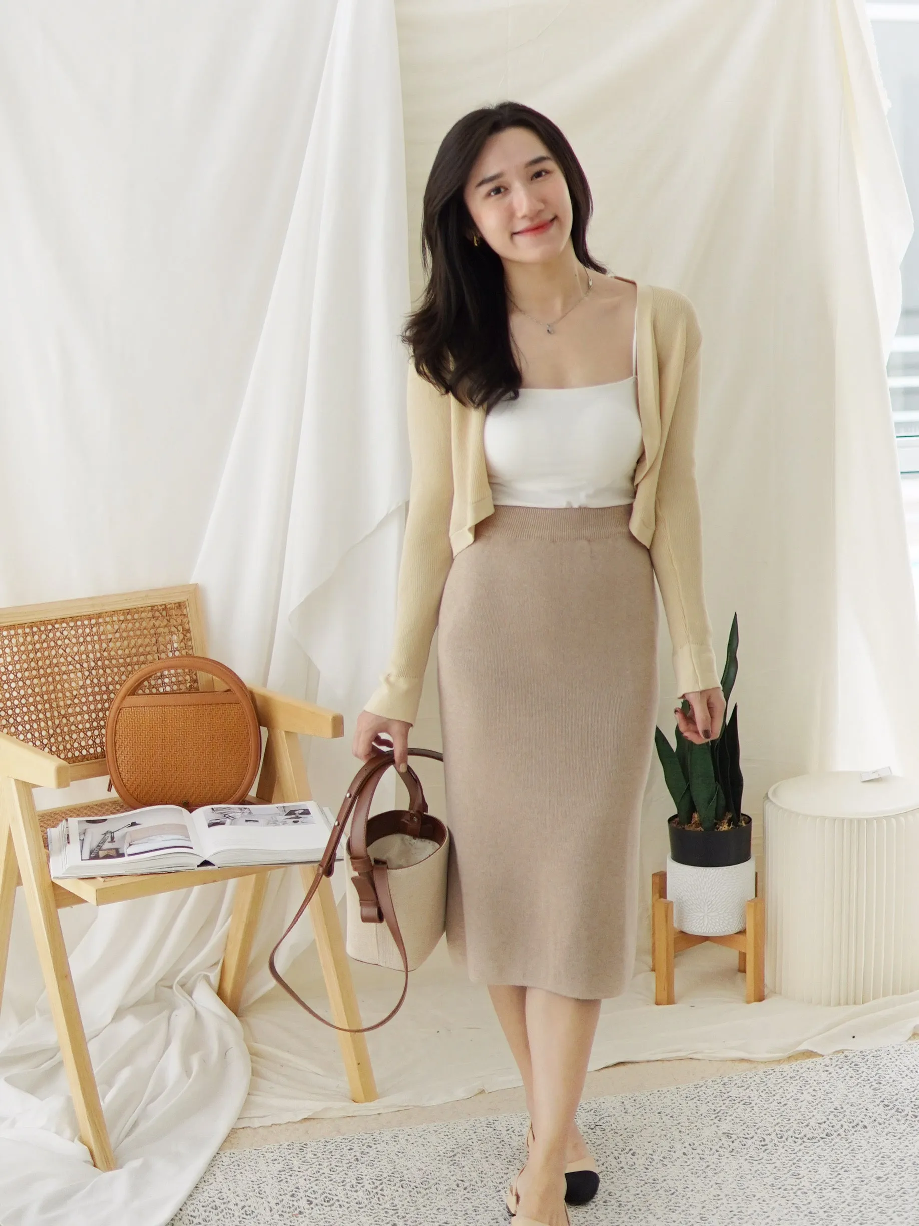 LEXA CROPPED CARDIGAN