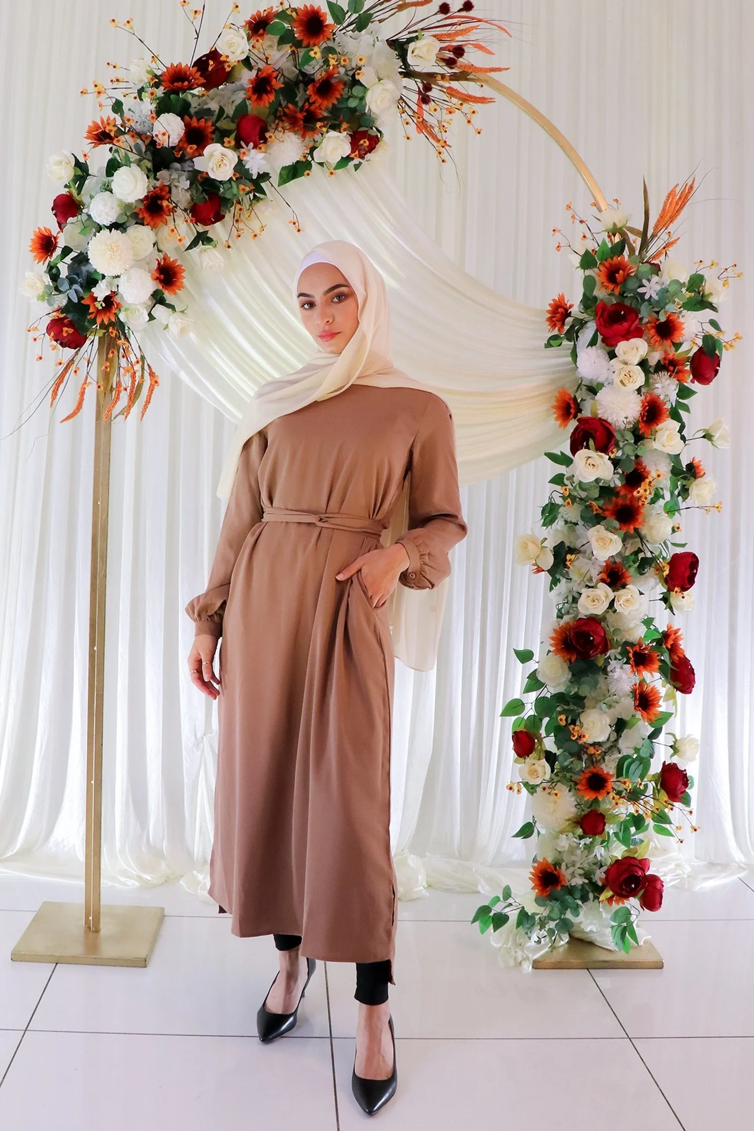 Lily Deluxe Soft Tunic- Camel