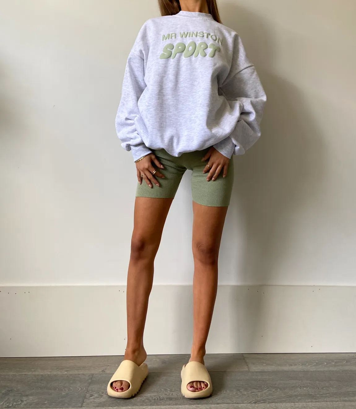 Limited Edition - Sage Puff Crewneck