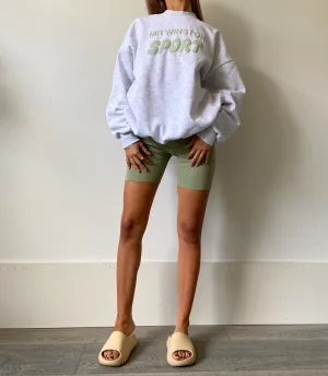 Limited Edition - Sage Puff Crewneck