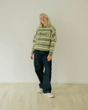 Line - Lambswool Pullover - Avocado