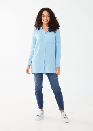 Long Sleeve Cotton Gauze Tunic