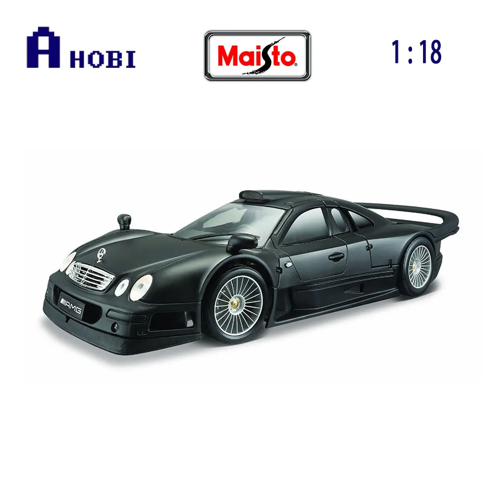 Maisto Mercedes Clk-Gtr Street Version Diecast Vehicle 1:18 Colors Vary 31849