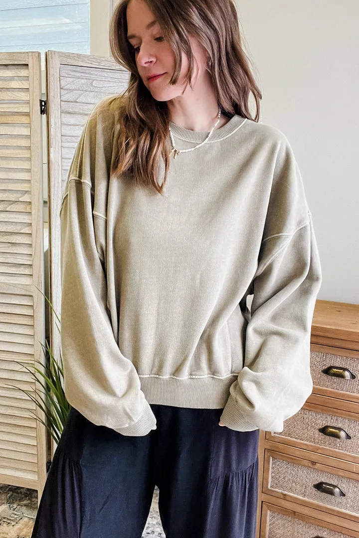 Mineral Washed Sweatshirt