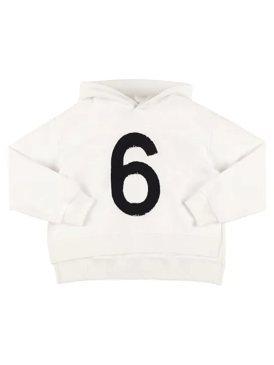 MM6 Maison Margiela   Logo cotton sweatshirt 
