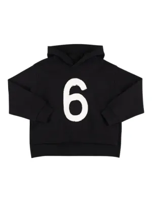 MM6 Maison Margiela   Logo cotton sweatshirt 