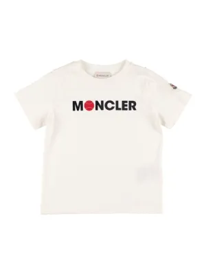 Moncler   Logo cotton jersey t-shirt 