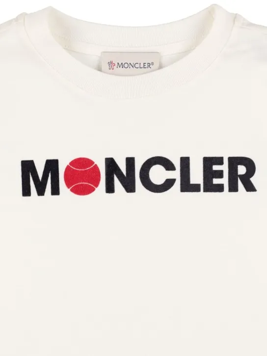 Moncler   Logo cotton jersey t-shirt 