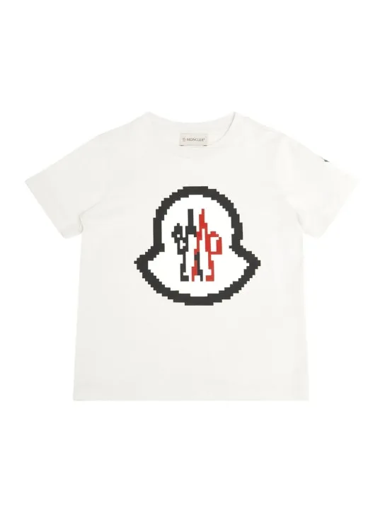 Moncler   Logo cotton jersey t-shirt 
