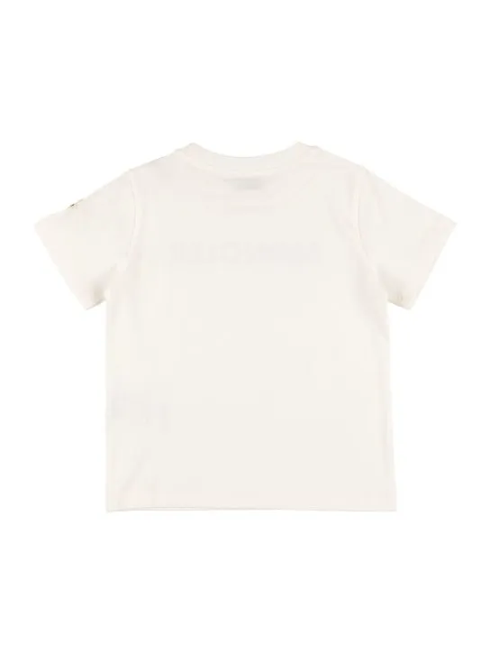 Moncler   Logo cotton jersey t-shirt 