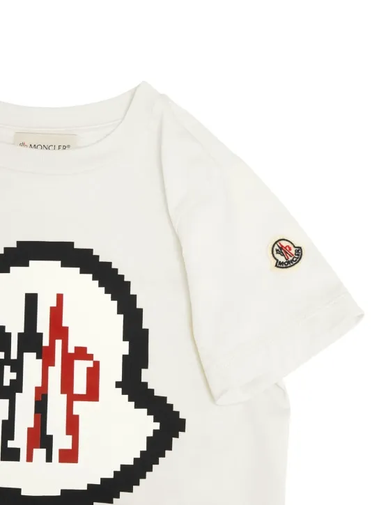 Moncler   Logo cotton jersey t-shirt 