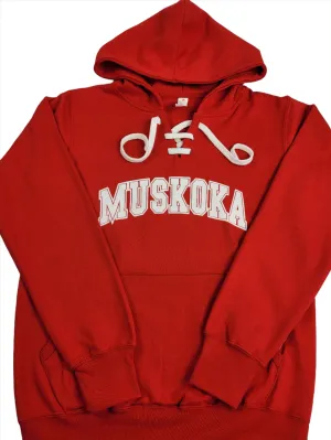 Muskoka Hockey Hoodie-Red