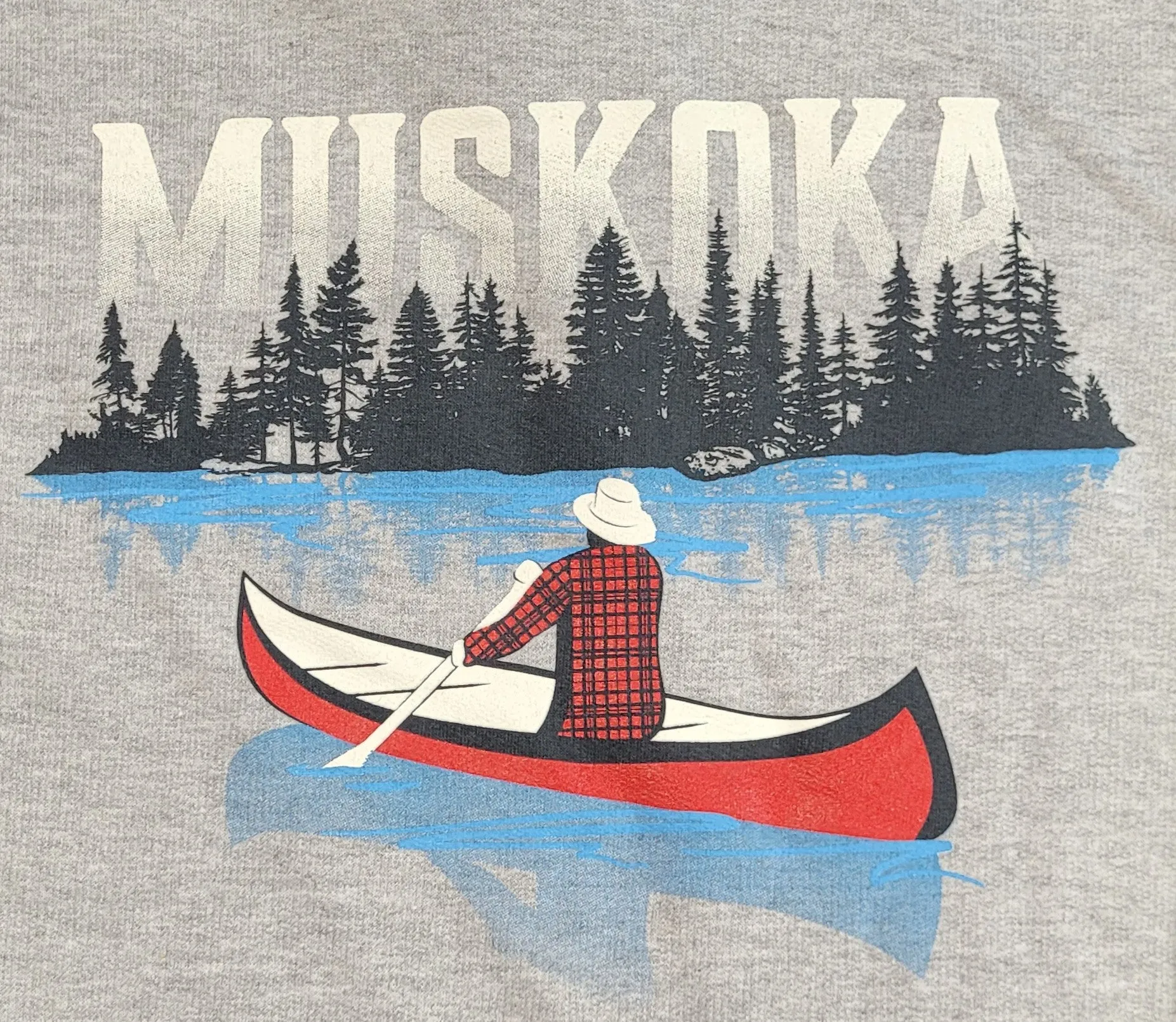 Muskoka Hoodie Canoe