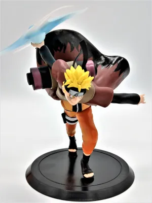 Naruto Action Figure Featuring Naruto Using His Ultimate Move Rasenshuriken. (Comes with Adhesive Glue!)