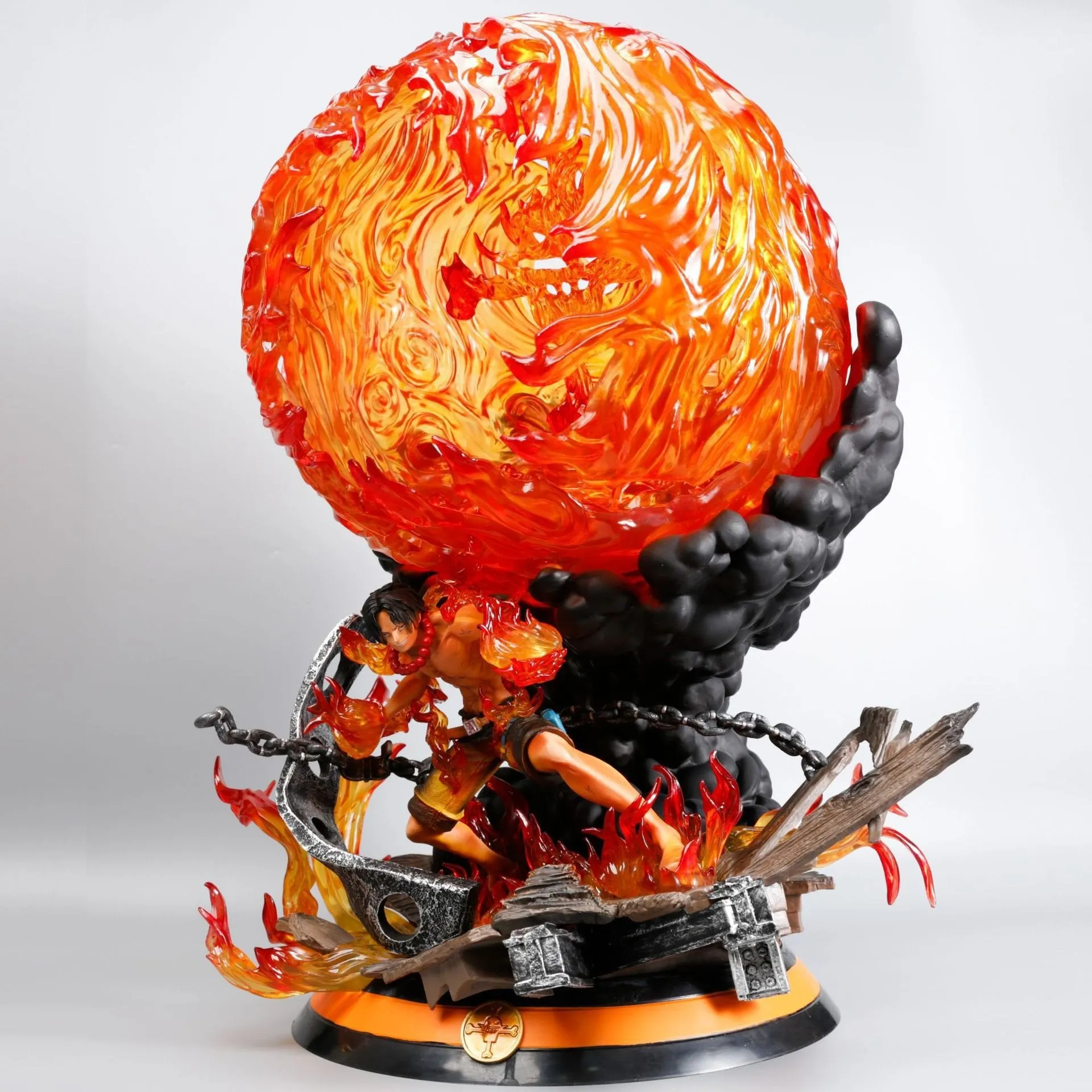 One Piece Portgas D. Ace - Figure with LED