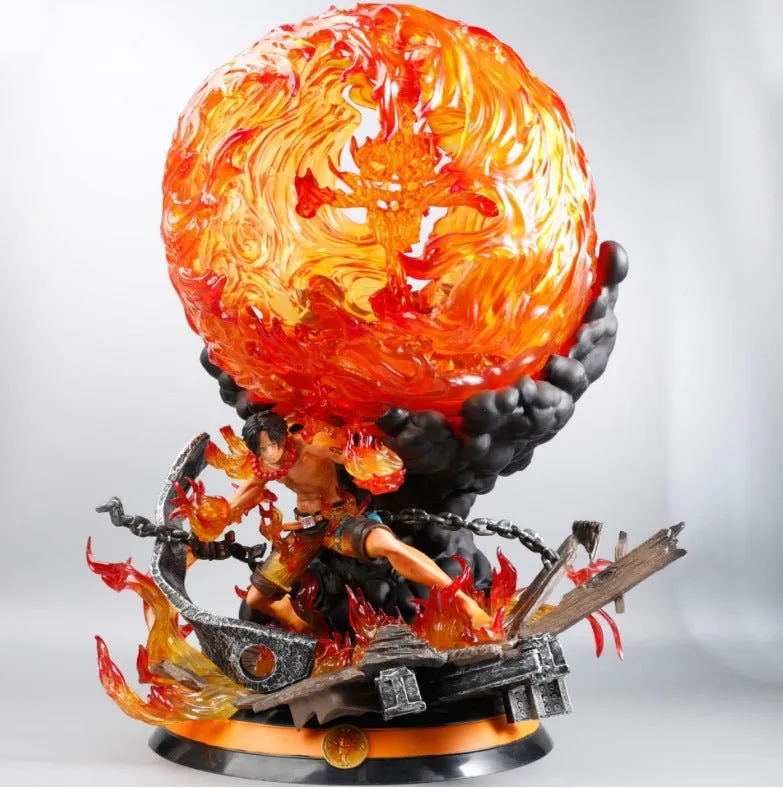 One Piece Portgas D. Ace - Figure with LED