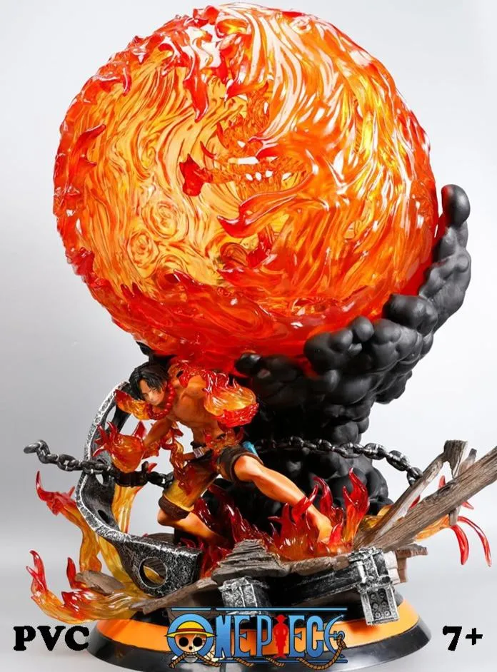 One Piece Portgas D. Ace - Figure with LED