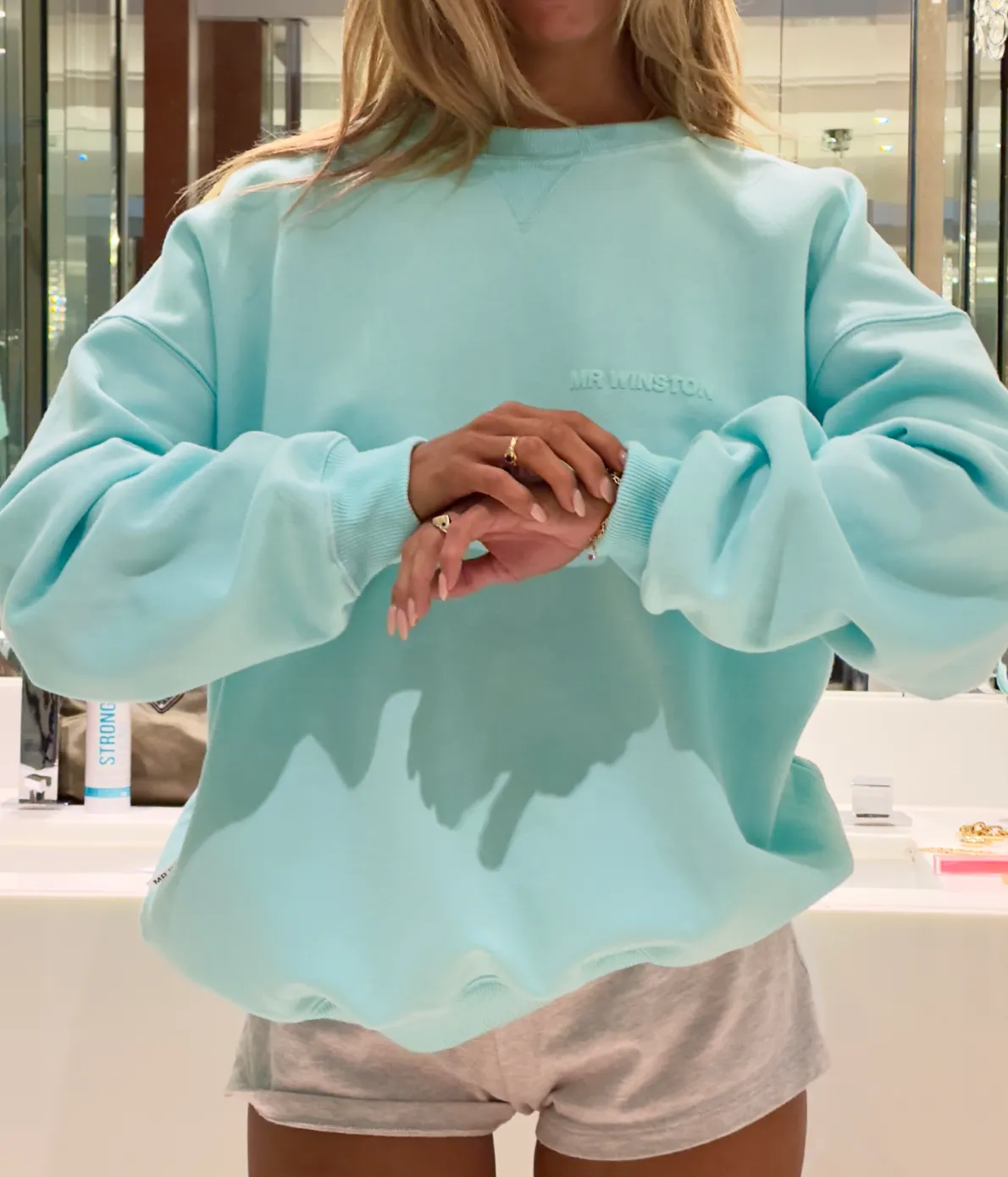 Peppermint Puff Crewneck