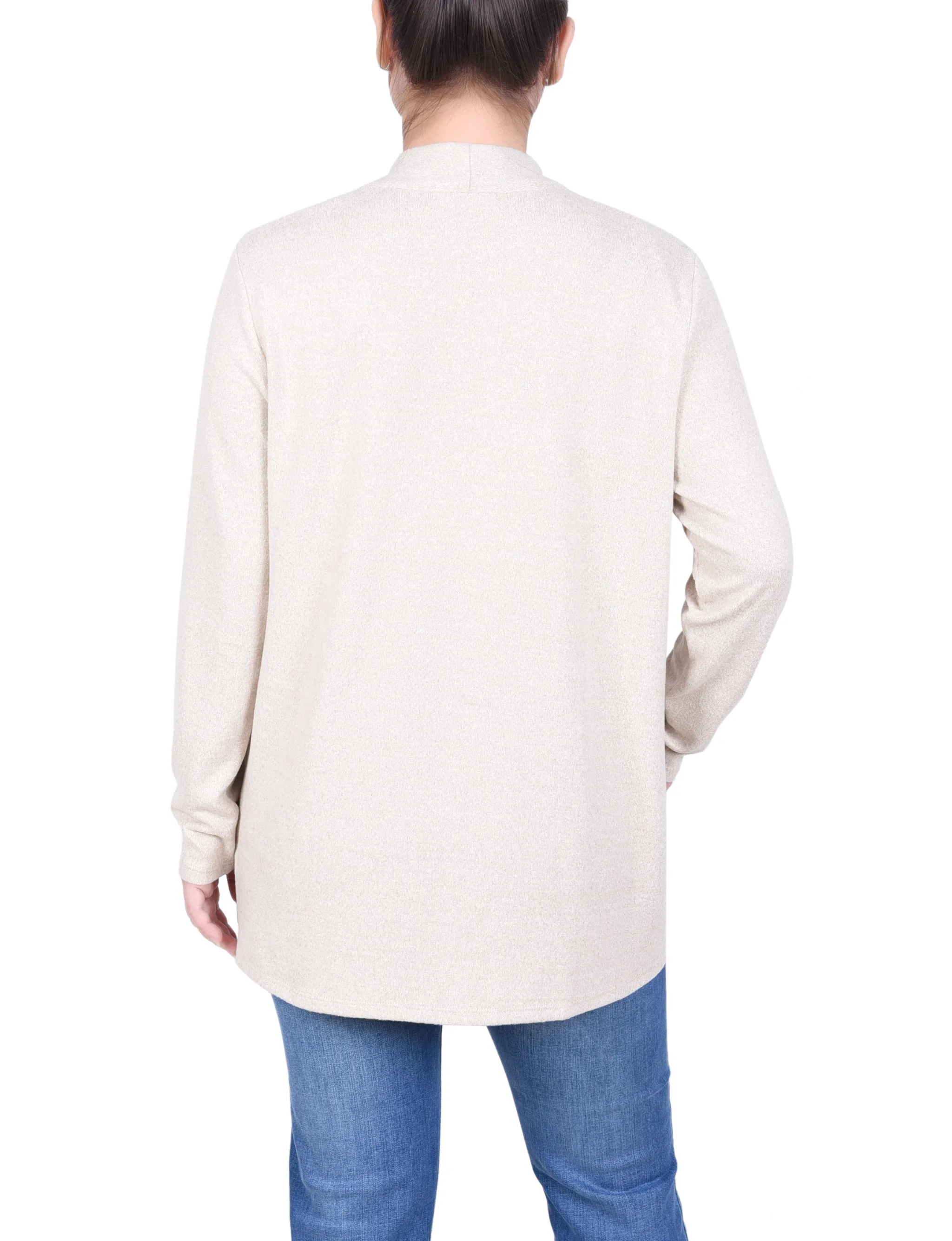 Petite Long Sleeve Swing Cardigan