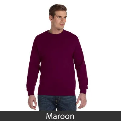 Phi Beta Sigma 9oz. Crewneck Sweatshirt, 2-Pack Bundle Deal - G120 - TWILL