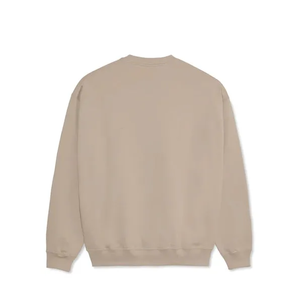 Polar Dave Crewneck Faces - Taupe