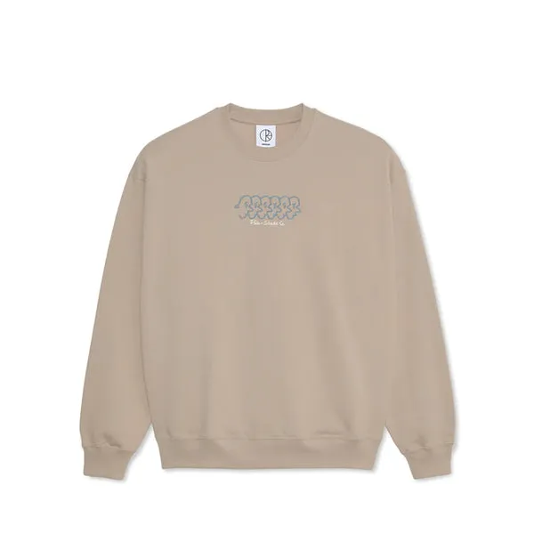 Polar Dave Crewneck Faces - Taupe