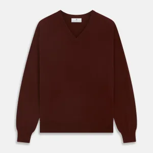 Port Cashmere V-Neck Jumper