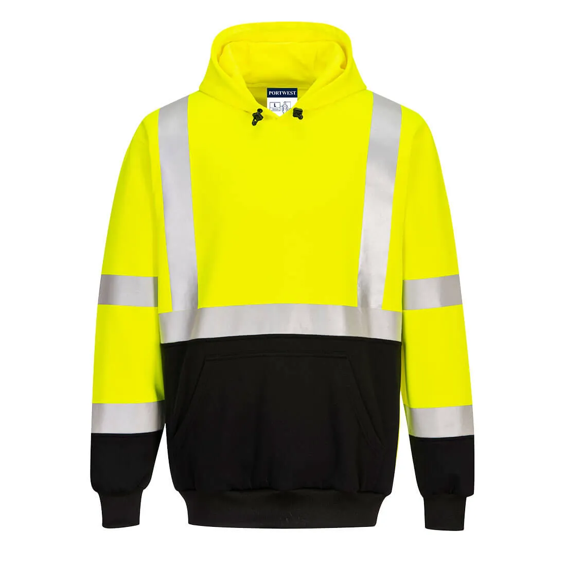 Portwest Two Tone Hooded Sweatshirt (UB324YBR)