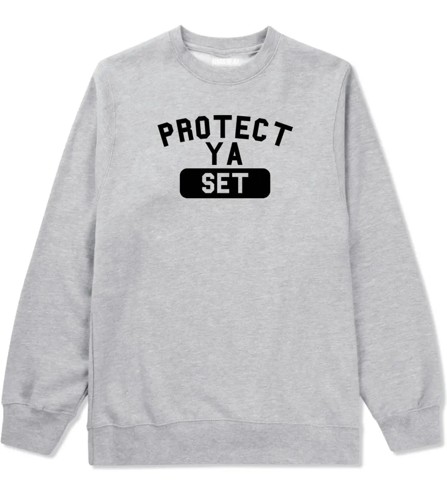 Protect Ya Set Neck Crewneck Sweatshirt