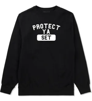 Protect Ya Set Neck Crewneck Sweatshirt
